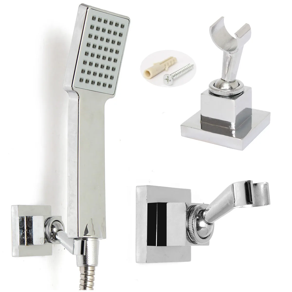 Bathroom Shower Head Holder Rack Bracket Suction Cup shower nozzle base