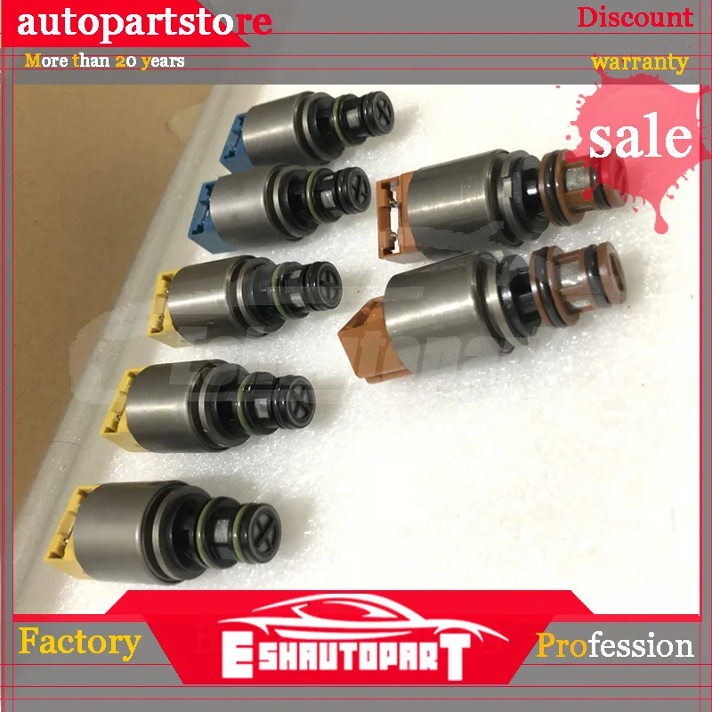 Восстановленный ZF6HP21 ZF6HP28 комплект соленоида 2002 + для BMW AUDI 1068298046 автоматическая