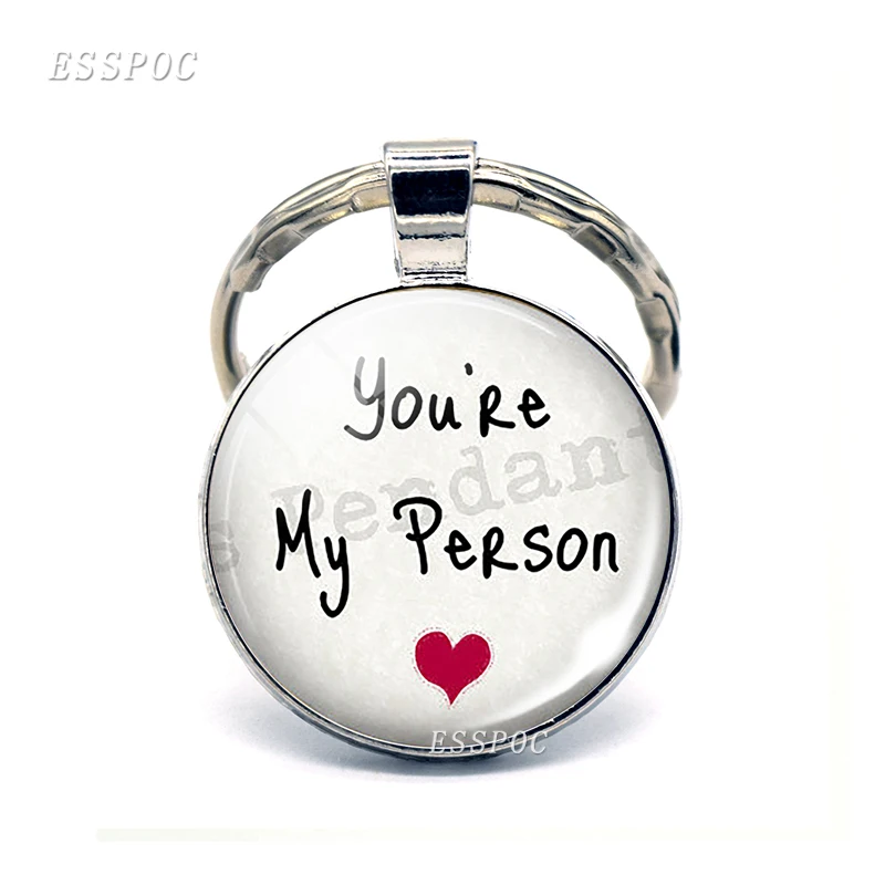 Брелок с надписью Keep Calm You Are My Person|Брелоки| |