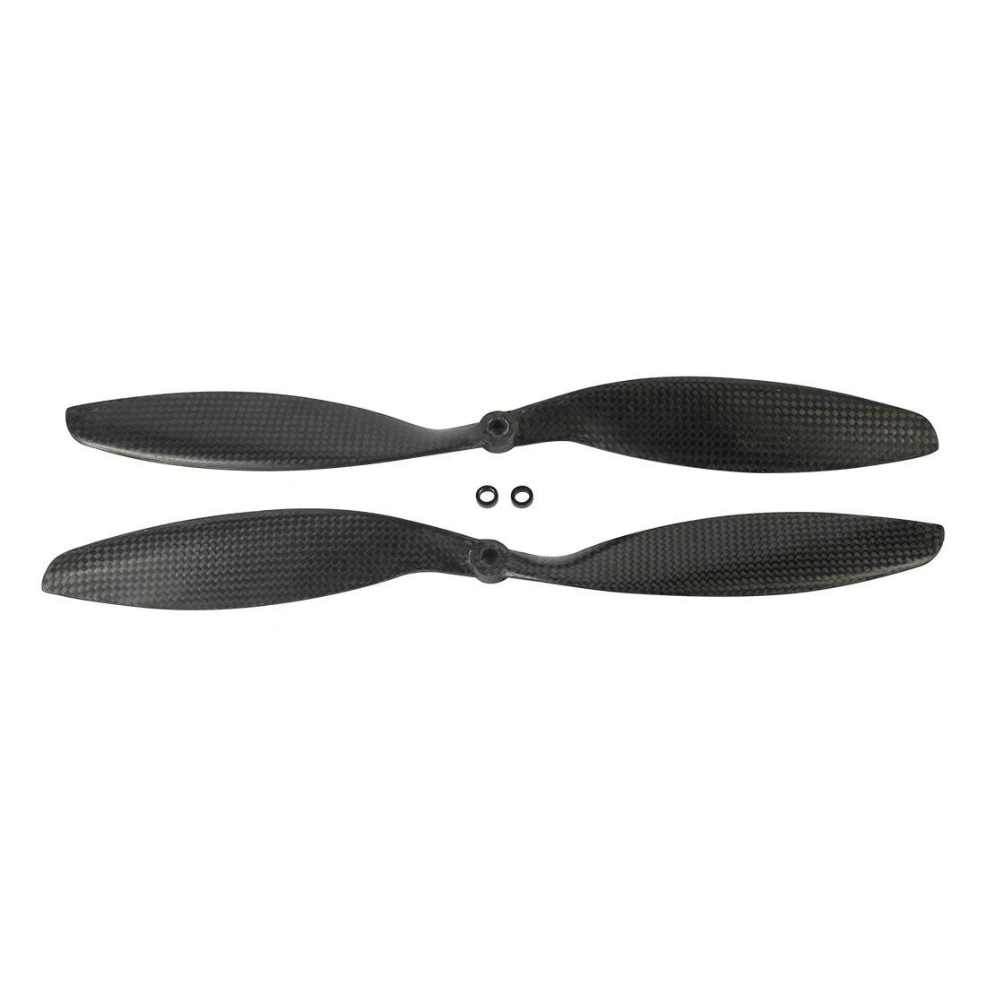 F05302 1pair 12x3.8 3K Carbon Fiber Propeller CW CCW 1238 CF Props For RC Quadcopter Hexacopter Multi