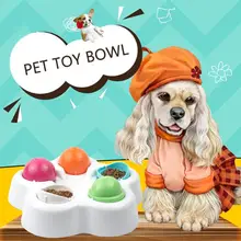 Dog Feeder Bowl Cat Feeding Food Water Dish Pets Puzzle Smart Toy Puppy Slow Down Eating Feeder Dish Bowel Prevent Obesity