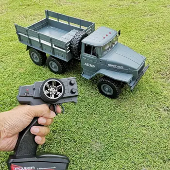

LeadingStar 1:12 Remote Control Military Truck 4 Wheel Drive Off-Road RC Car Model Climbing Car
