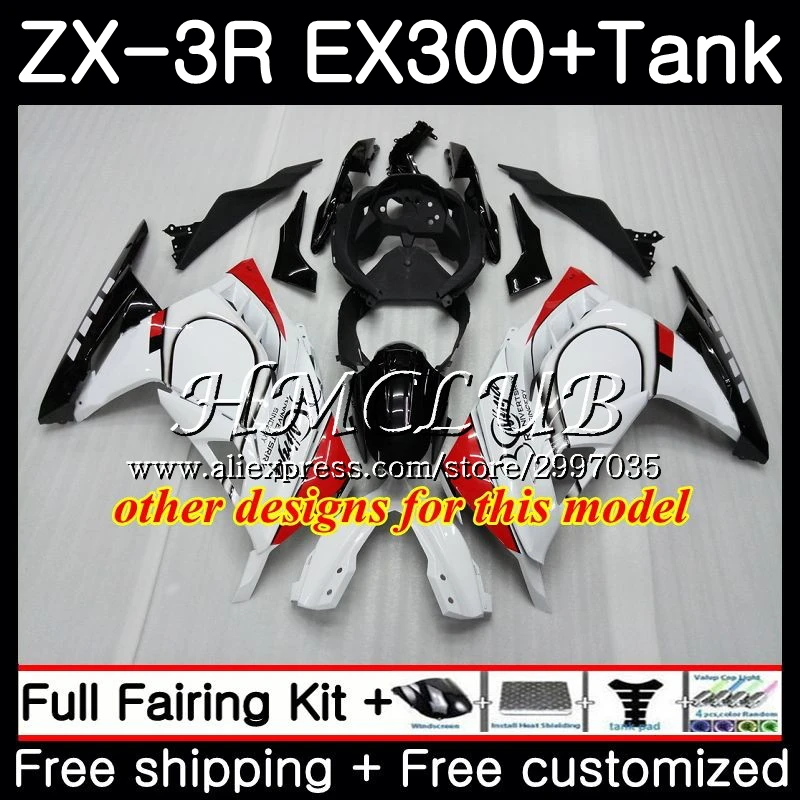 Инъекции для KAWASAKI NINJA EX 300 ZX 3R 300R 2013 2014 2015 47HC. 0 ZX3R EX300 ZX300R 13 14 15 обтекатель OEM