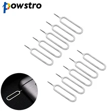 Powstro 10 шт. инструмент для удаления sim-карт со смартфона, сменные иглы, запчасти высокого качества