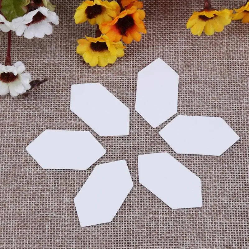 100 шт DIY ручной работы швейный инструмент бумага стеганые шаблоны одежда пэчворк