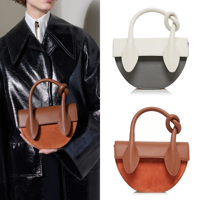 

[Super Seabob] 2019 Spring Summer Woman Stylish New Hit Color Single Strap PU Leather Saddle Shoulder Bag All Match LM267