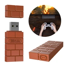 8bitdo USB беспроводной Bluetooth адаптер USB Bluetooth приемник Bluetooth USB адаптер Bluetooth геймпад приемник для Windows/переключатель