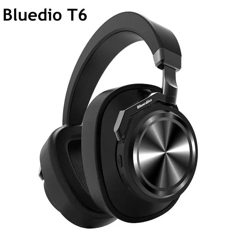 Bluetooth гарнитура Bluedio T6 спортивная с сабвуфером активным шумоподавлением и