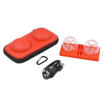 

4-in-1 for Poke Ball Plus Controller Storage Bag with Crystal Case and Dual Charging Cable Stand Holder for Nintend Switch
