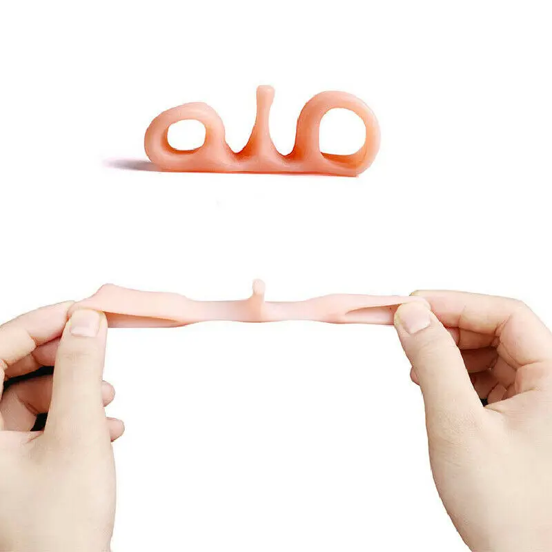1 Pair Toe Separators Bunion Corrector Straighteners Toe Spacers Bunion Relief to Bunion Hallux Valgus Foot Care