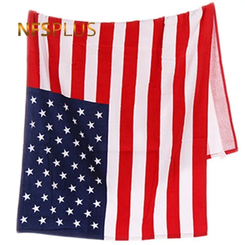 American Beach Towel Microfiber Bath Towels For Adults 70x150cm Quick Drying Fast Absorbent Travel Swim Run Gym Sport Washcloth