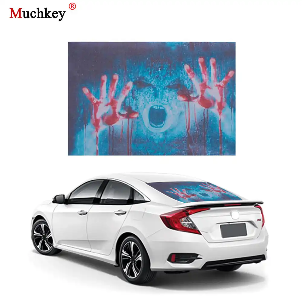Car Sticker Transpa Back Rear Window Decal Vinyl Horror Monsters Zombie Styling 1pc For All Cars Car Sticker Transpa Back Rear Window Decal Vinyl Horror Monsters Zombie Styling 1pc For All Cars