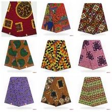 Хлопок настоящий воск высокое качество анкара ткань африканский швейный материал настоящий воск настоящий гарантированный настоящий голландский воск