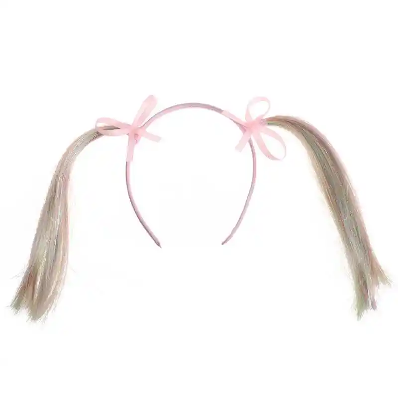 Cute Adjustable Kids Wig Headband Fashion Girls Rabbit Ear