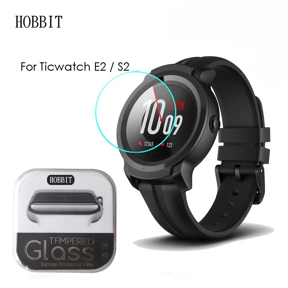 0 3 мм 2.5D 9H прозрачное закаленное стекло Защита экрана для Ticwatch Mobvoi E2 S2 Smartwatch