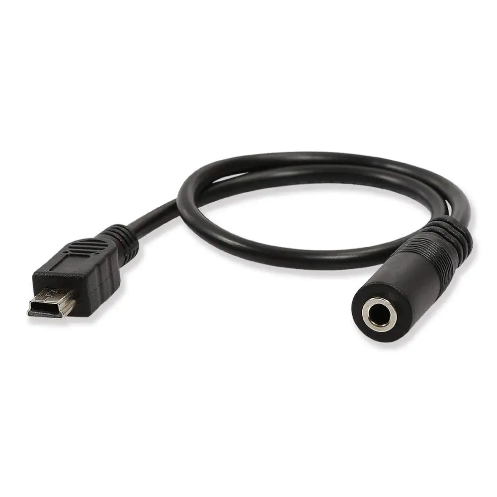 Electop 30 см мини USB к разъему 3 5 мм кабель Pin адаптер разъем Мама папа|Кабели передачи