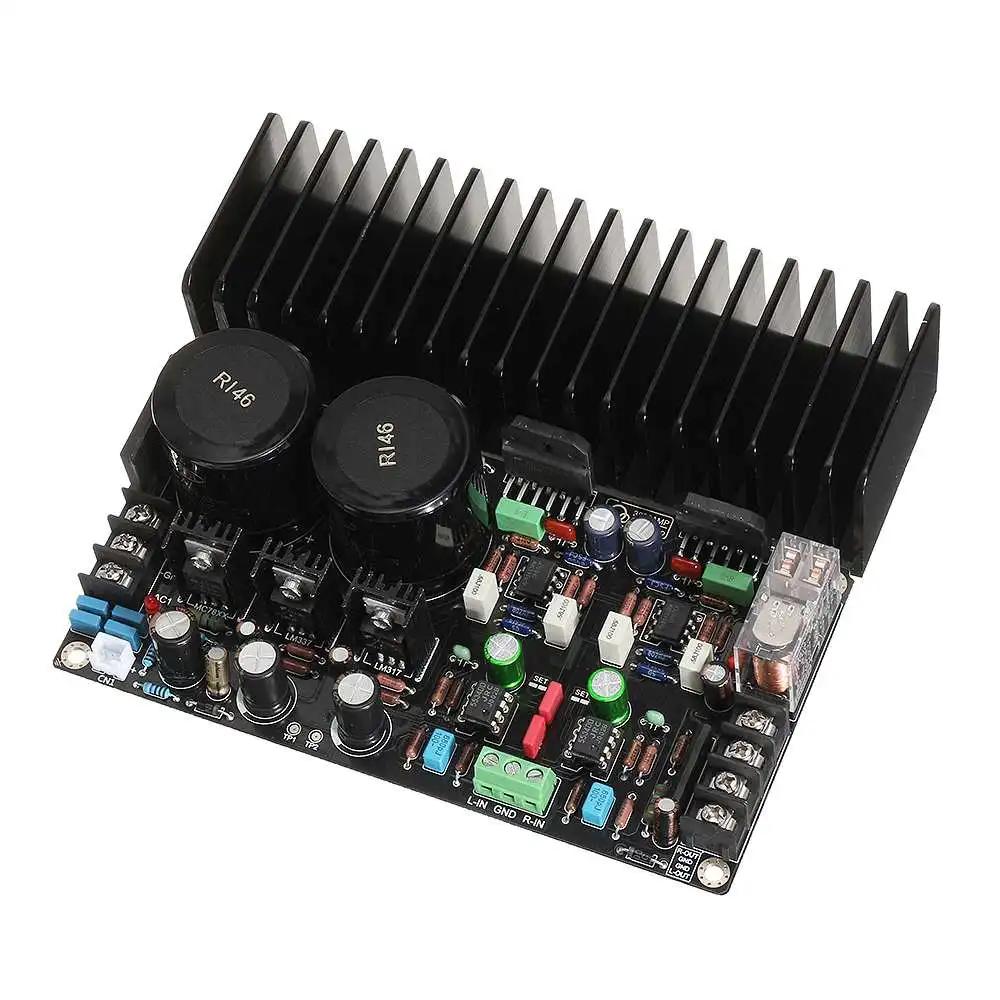 

LEORY 1PC LM3886 Power Amplifier Board DC Servo 5534 Independent Operational Amplifier Module High Quality