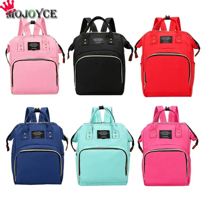 

Fashion Mummy Maternity Nappy Bag New Colorful Travel Backpack Large Capacity Baby Care Nursing Diaper Bags