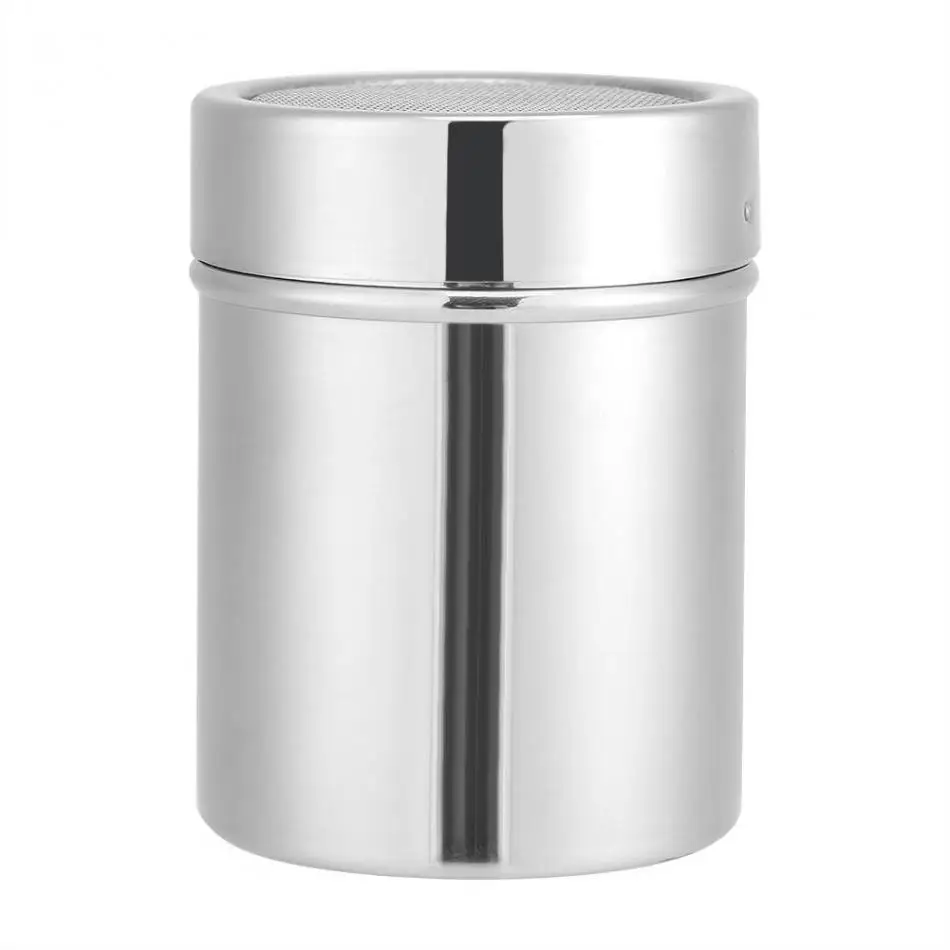

Coffee Powder Duster Kitchen Stainless Steel Chocolate Shaker Cocoa Coffee Powder Mesh Dispenser Cafe Bar Coffee Mesh Dispenser