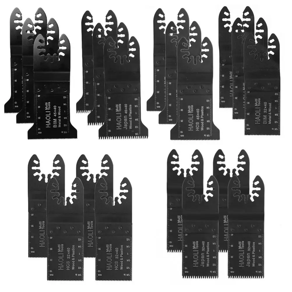 

20PCS Multitool Saw Blade Oscillating Blade Multi Tool High Carbon Steel Circular Saw Blades For Wood Cutting Kit Saw Cutter