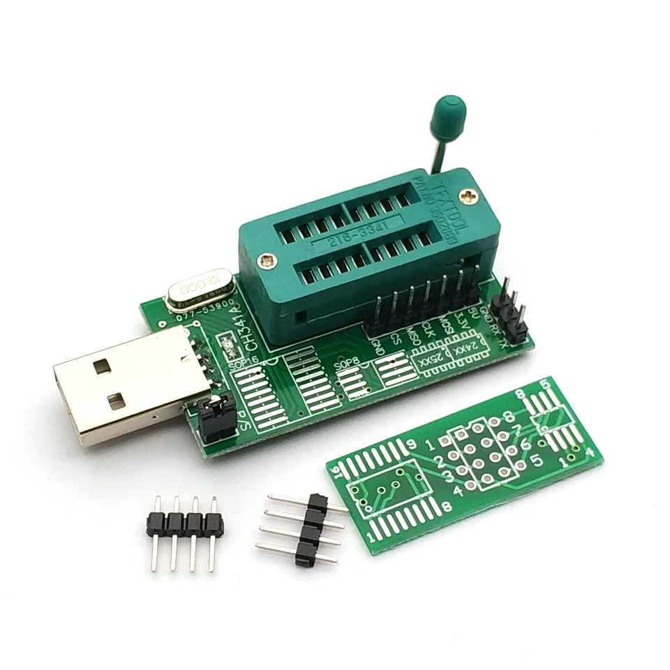 Плата Bios MX25L6405 W25Q64 USB программатор ЖК дисплей горелка CH341 CH341A Progammer для серии 24