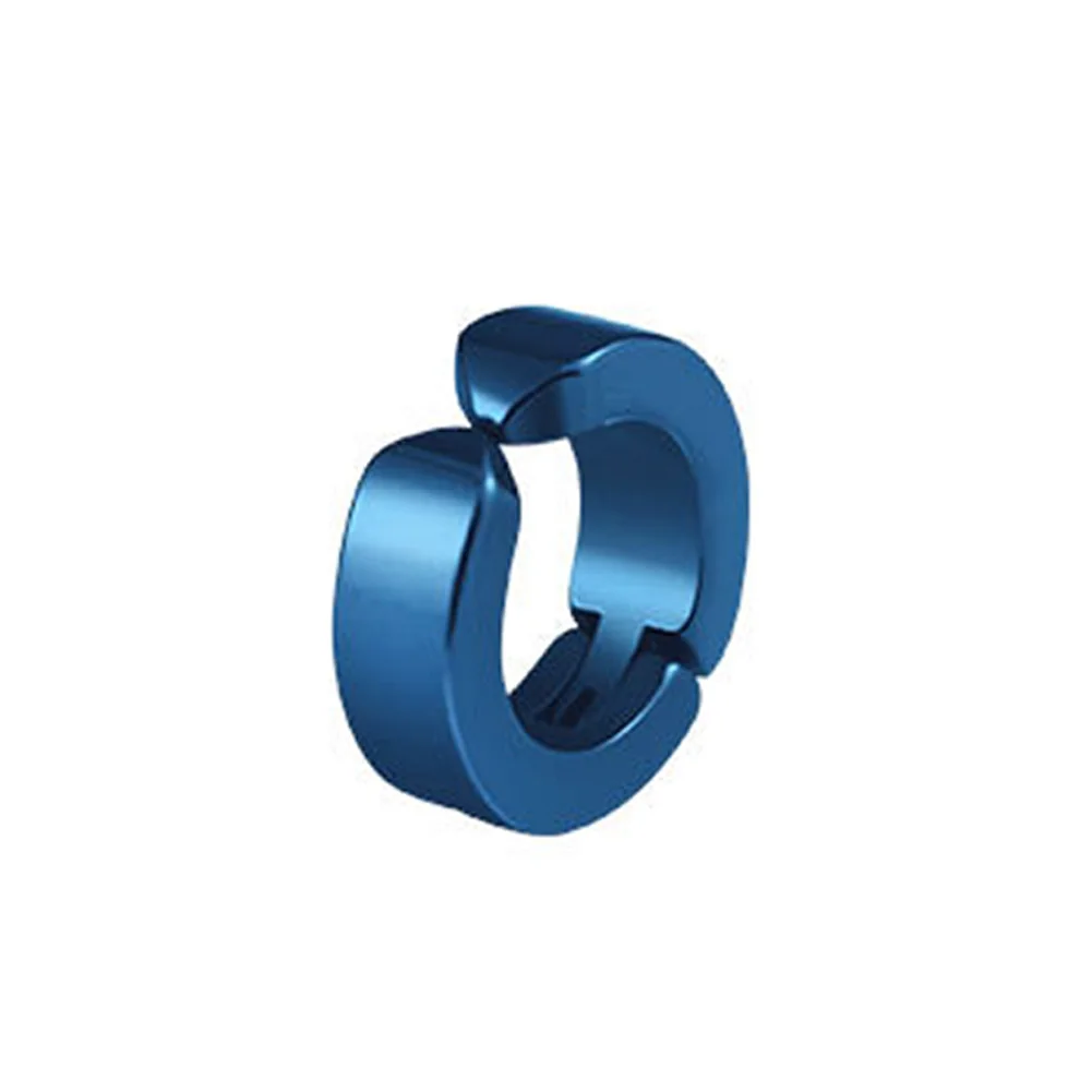 Unisex Ear Cuff Earrings Titanium Steel Jewelry Charm Clip Clip-on Hoop No Piercing | Украшения и аксессуары