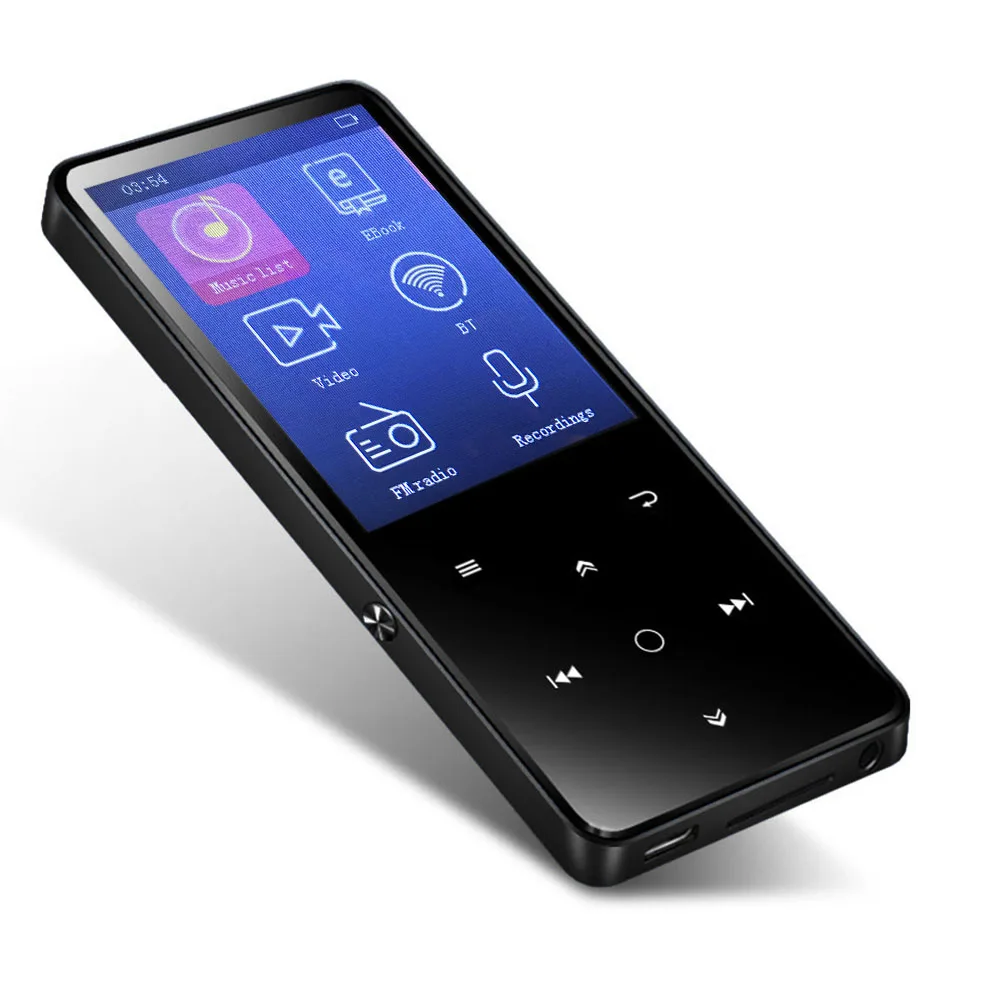 BENJIE K11 8GB MP3 Digital Player Metal BT Music Video Player w/ 2.4 ...
