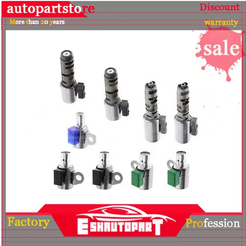 

2018 9pcs Remanufactured A960E 6-Speed Transmission Solenoid for LEXUS GS300 IS300 2005-2011 CSL88