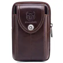 FGGS BULLCAPTAIN мужская кожаная поясная Сумка Поясная Сумка Molle маленькие деньги Телефон поясная сумка кошелек
