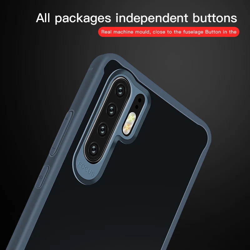 Чехол для телефона JONSNOW Huawei P30 Pro P20 Lite прозрачные Противоударные Защитные Чехлы