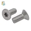 Vis Torx à tête plate en acier inoxydable 304, vis de sécurité à Six lobes, Iso14581 Gb2673 M2 M2.5 M3 M4 M5 M6 M8 ► Photo 3/4