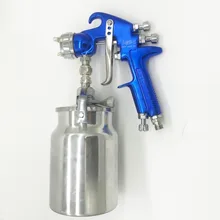 Hvlp распылитель краски крючок Стиль 1,7 мм Аэрограф безвоздушный Краскораспылитель для краски машины пневматический инструмент Air britch Lgt-s