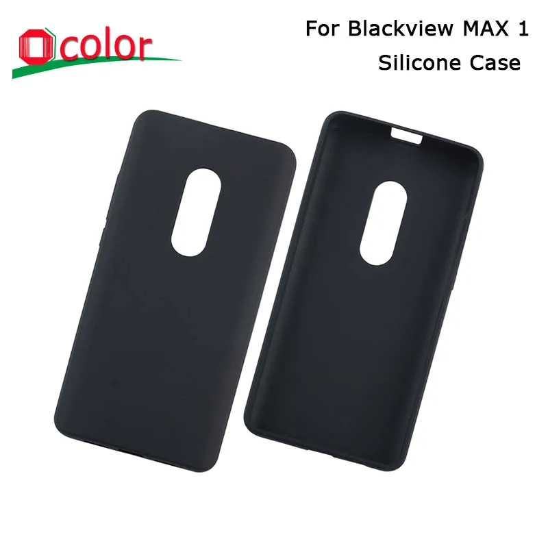 

ocolor For Blackview MAX 1 Silicone Case TPU Cover Protective Soft Back Case Cover For Blackview MAX 1 Coque Phone Accessories
