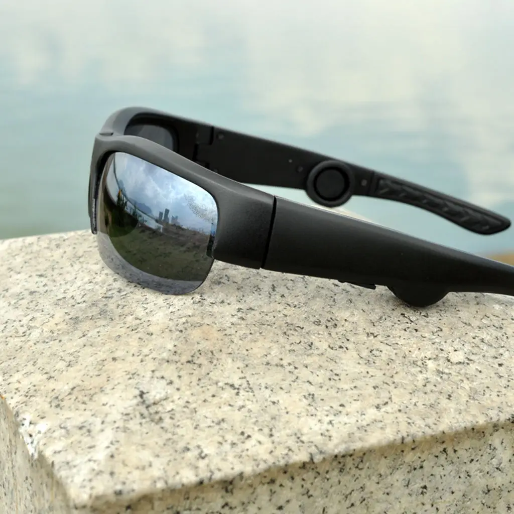 Good Quality Bone Conduction Sunglasses Smart Voice Guide Earphones Bluetooth Headphones Replaceable Lens Auto Driving Sweat P