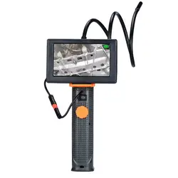 Professional Handheld 4,3 дюймов бороскоп Змея бороскоп промышленная видео инспекция водостойкая камера