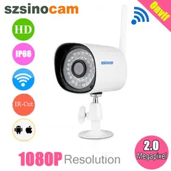 Szsinocam 1080 P влагозащищенная 2,0 мегапиксельная WLAN CCTV WiFi ip-камера AU