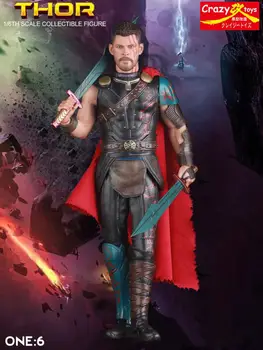 

CRAZY TOYS 1/6 SCALE THOR RAGNAROK COLLECTIBLE FIGURE MODEL STATUE 12 INCH