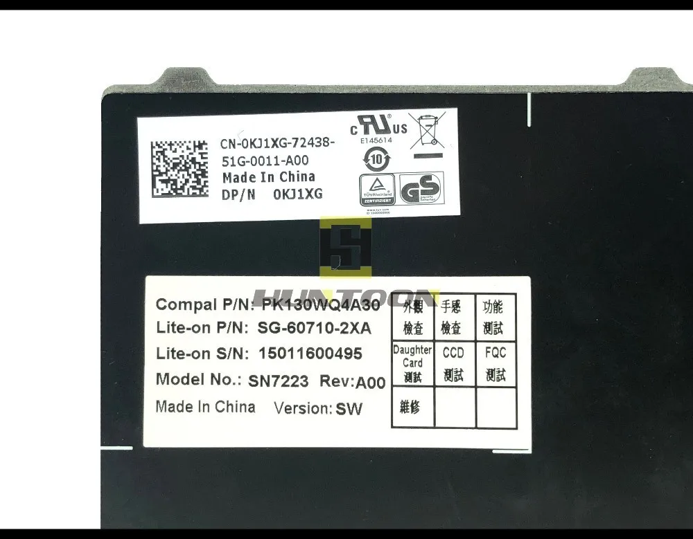 Подлинная новая SW версия черный для DELL широта E5540 E5440 клавиатура NSK-DV3BC CN-0KJ1XG PK130WQ4A30 шведский