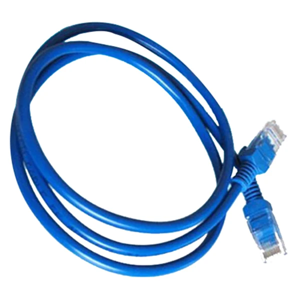 Новый 2 м CAT5 5e сети Ethernet Lan кабель синий