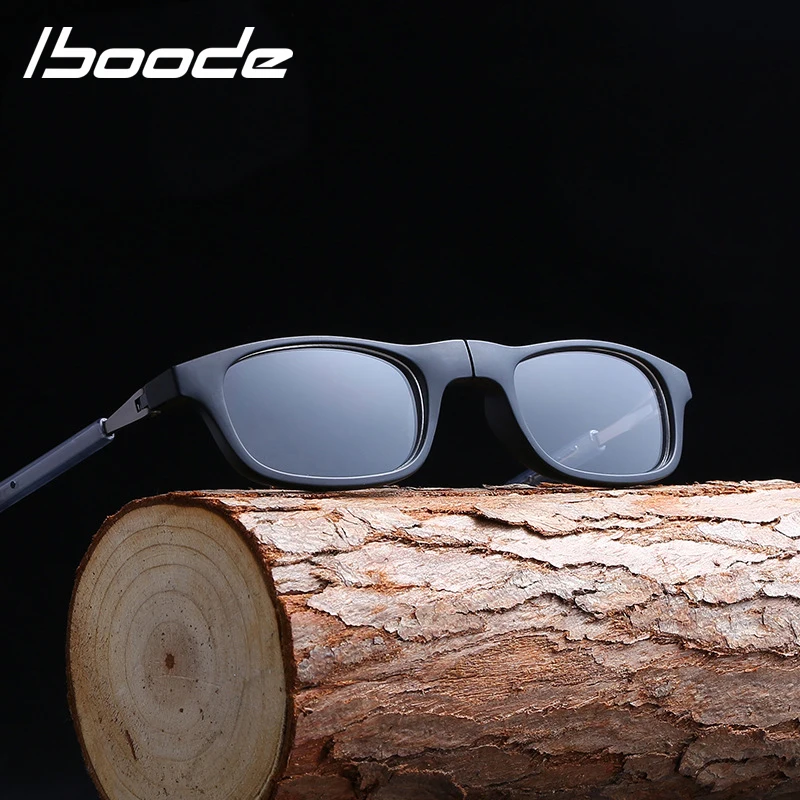 

iboode Upgraded Magnet Reading Glasses Men Women Adjustable Hanging Neck Magnetic Front presbyopic glasses