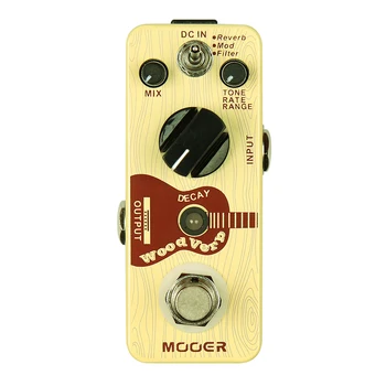 

Mooer WoodVerb Acoustic Guitar Effects Pedal Anolog Reverb True Bypass Stompbox Guitar Accessories Musical Instruments