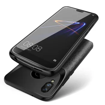 

Silicone New Battery Charger Case For Huawei P20 P30 Lite Nova 3e Honor 10 8 9 Charging Back Cover External Power Bank