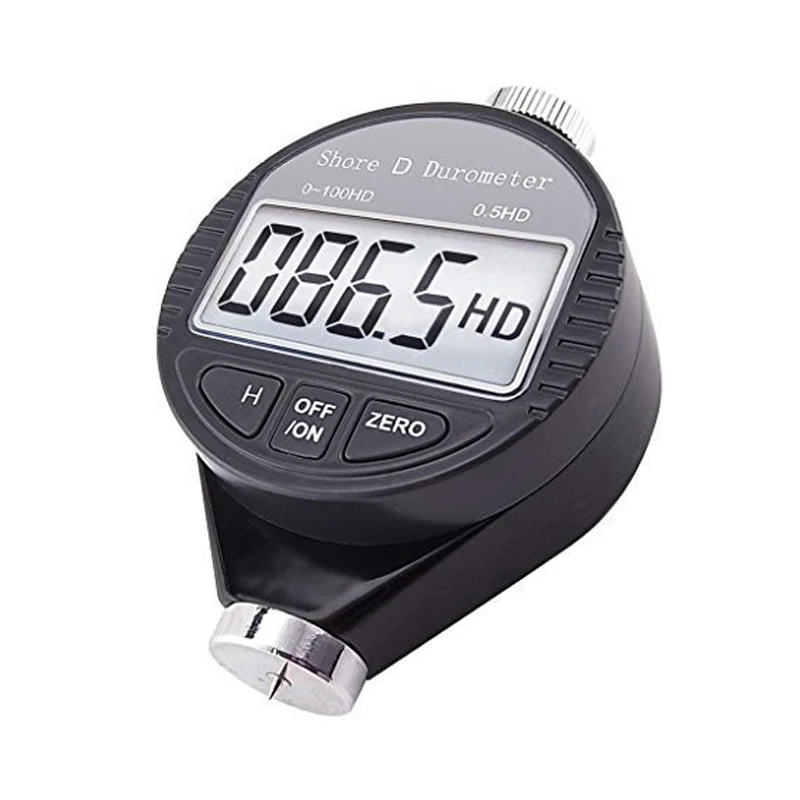 

Portable 0-100HD Shore D Hardness Tester Meter Digital Durometer Scale for Rubber, Tire, Plastic, Thermal Plastic, Flooring, B