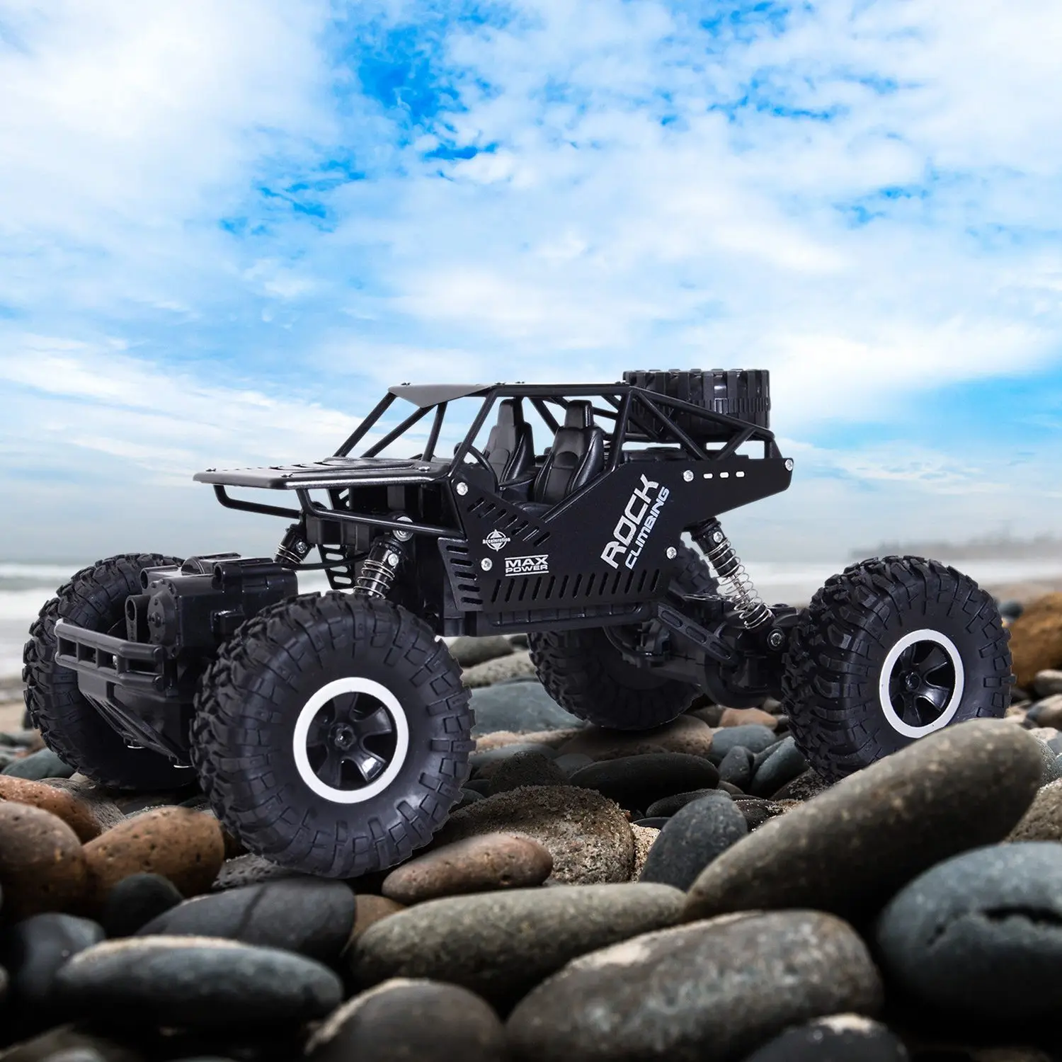 

FBIL-Rc Car 1:18 4Wd 2.4Ghz Remote Control Crawler Mini Off Road Car Speed Rock Rover Toys For Kids