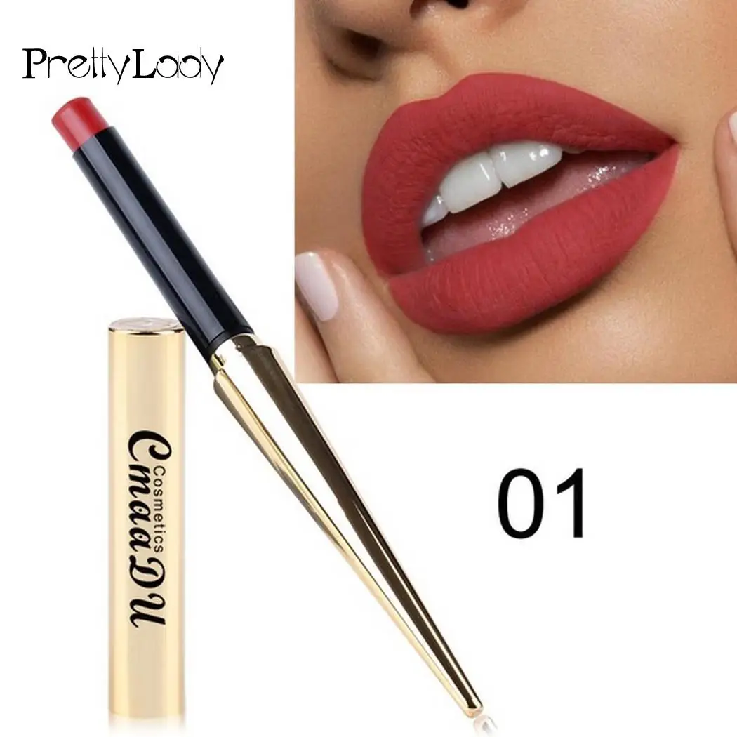 

Waterproof Matte Liquid 8 color Moisturizer Smooth Lip Stick Long Lasting Lip Gloss Cosmetic Beauty Makeup