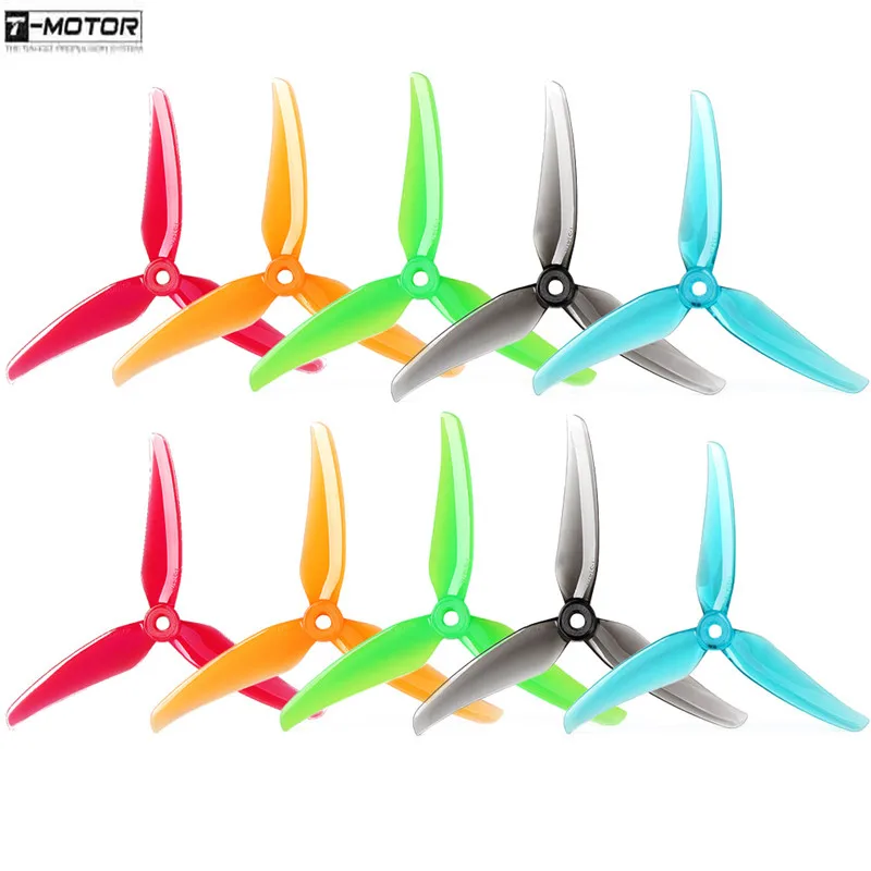 

5 Pairs T-Motor T-5147 5147 5.1x4.7 3-Blade Popo Propeller CW & CCW for RC Drone FPV Racing Models Spare Part DIY Accs