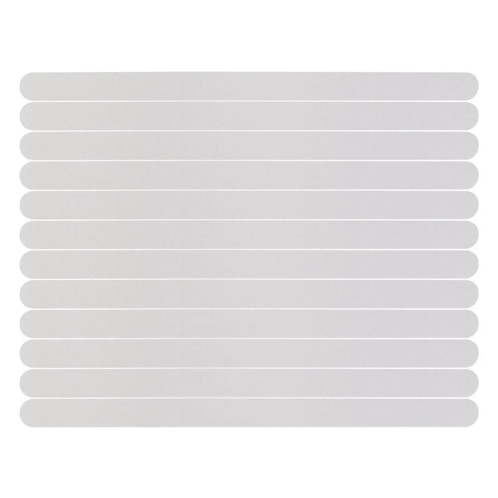 

12 Pieces Anti-slip Strips Shower Stickers Bath Safety Strips Transparent Non Slip Strips Stickers for Bathtubs Showers