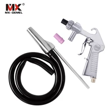Высококачественный абразивный воздушный песок 1 керамический сопло 1 стальная насадка 1 отсоска для песка промышленный Пескоструйный пистолет взрывной пистолет комплект