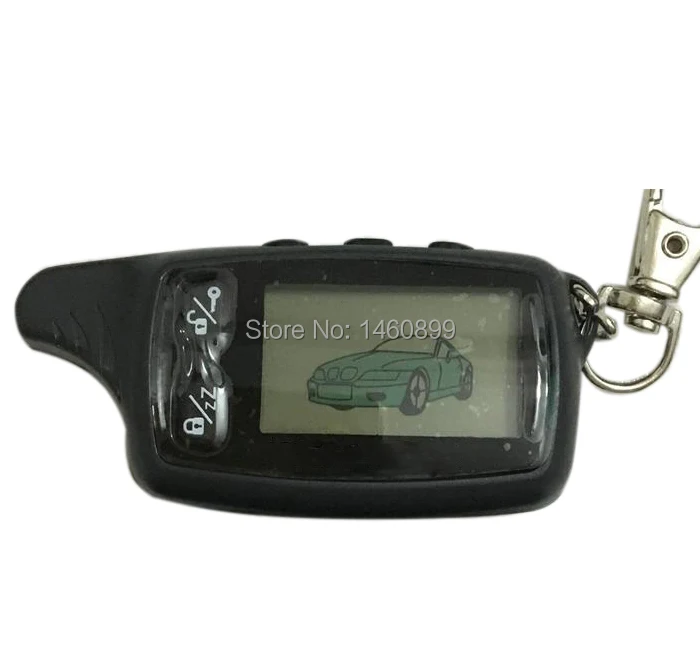 Cena 10 sztuk partia TW 9030 pilot z wyświetlaczem LCD brelok do kluczy brelok do kluczy dla rosyjskich TW9030 dwukierunkowy System alarmowy samochodu rower treningowy Tomahawk TW 9030 ozdoba