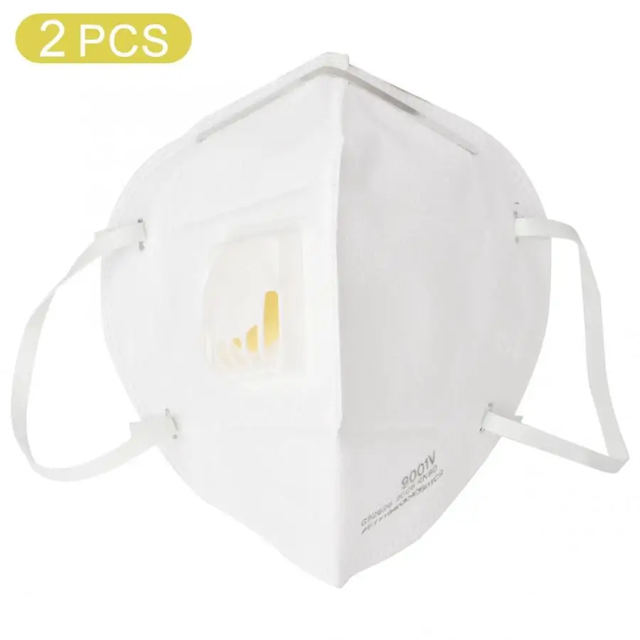 

3pcs Breathable Face Mask Non-woven Anti PM2.5 Fog Dust Pollution Waterproof 2019 NEW